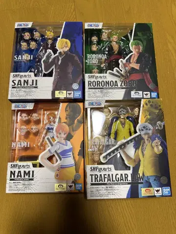 S.H.Figuarts 원피스 피규어 4종 세트