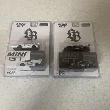 한정판 Mini GT ER34 + 람보르기니 LBWK 2개 세트