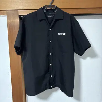XLARGE 블랙 반팔 셔츠 M
