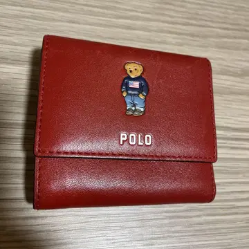 [가격 인하] 랄프 로렌 POLO 베어 폴로베어 접이식 지갑