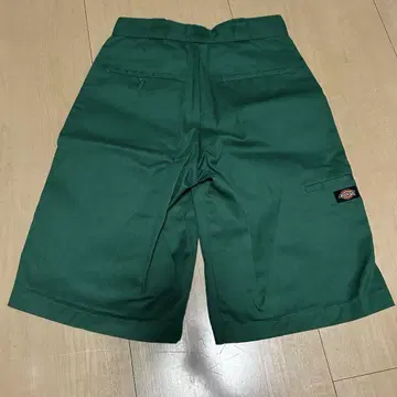 디키즈 그린 디키 하프 팬츠 28