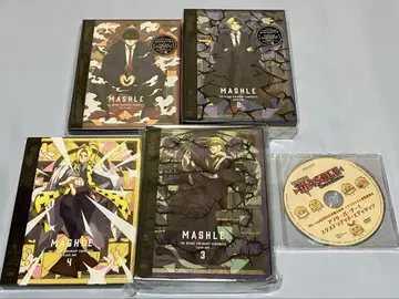 MASHLE 매쉬 2기 DVD 전 4권 전권 혜택 DVD 매쉬 레인