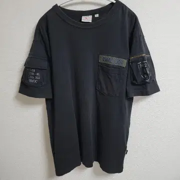 아비렉스 USA 블랙 티셔츠 XL
