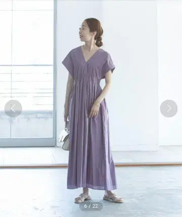 MARIHA 마리하 여름의 빛 드레스 퍼플 34