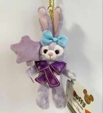 [홍콩 디즈니 한정 정품] 스텔라 루 봉제 인형 키체인