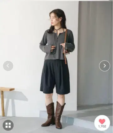 Kastane 턱 하프 팬츠