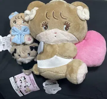 mikko 캐릭터 라떼 BLACK RIBBON 안아주는 리본 천사