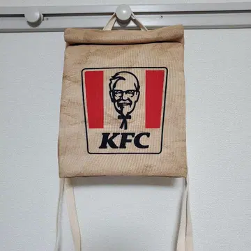 KFC 종이 봉투 스타일의 백팩