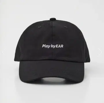 Play byEAR 블랙 야구 모자