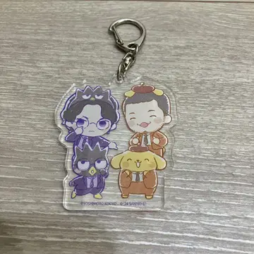 레이와 로망 아크릴 키링 산리오 배드마츠마루 폼폼푸딩