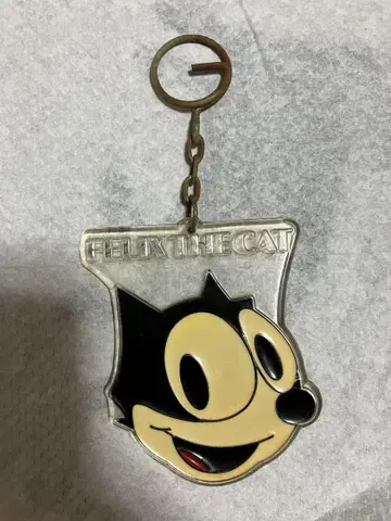 Felix the Cat 아크릴 키링 쇼와 레트로 1980년대