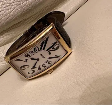 Tissot 바나나 워치 골드 직사각형 손목시계 할인 불가