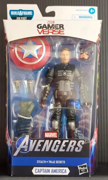 HASBRO JOE FIXIT 마블 어벤져스 캡틴 아메리카 6인치