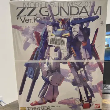 MG ZZ GUNDAM Ver.K 1/100 미개봉 새상품