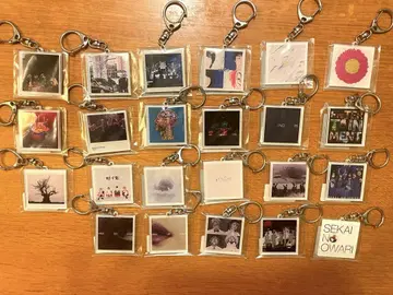 SEKAI NO OWARI 세카오와 자켓 사진풍 홀로그램 키링