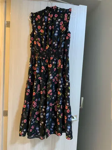 kate spade 꽃무늬 롱 원피스 XS