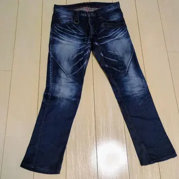 RIELABO 다크 블루 데님 팬츠