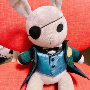 블랙 집사 Black Label 비터 토끼 봉제 인형