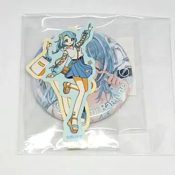 시라나미 라무네 부이스포! 생일 2025 스티커 & 캔뱃지 세트