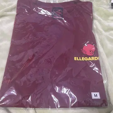 ELLEGARDEN 데빌 티셔츠 버건디