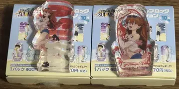 에반게리온 썸머 페스티벌 아크릴 블록 컬렉션 아스카 2개 세트