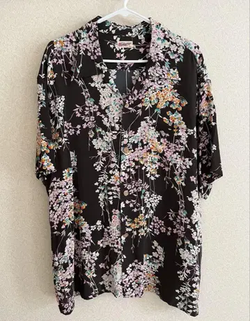 SUNSURF 선서프 알로하 셔츠 수양벚꽃 체리 블라썸 XL
