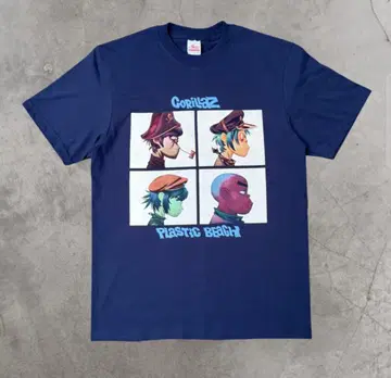 수입 티셔츠 Gorillaz 'Plastic Beach Tour 2010