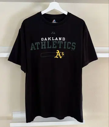 마제스틱 MLB ATH 애슬레틱스 티셔츠 L