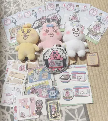 캐릭터 봉제 인형 세트