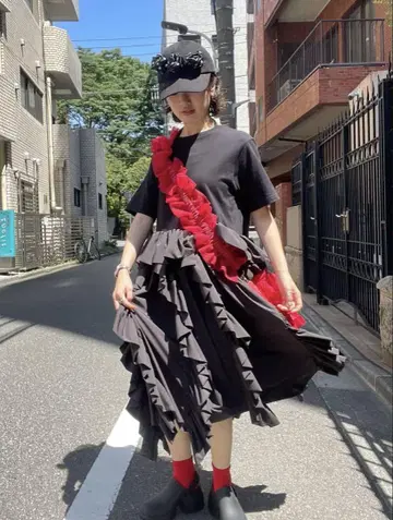 비비아노 러플 티셔츠