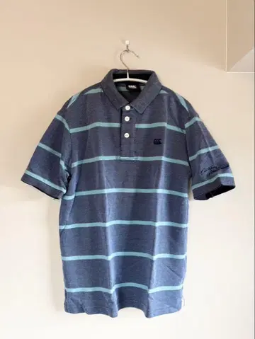 canterbury 피케 셔츠 보더 L 사이즈