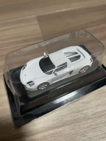 Porsche Carrera GT 화이트 미니카 교쇼