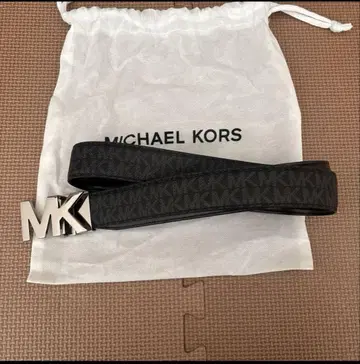 마이클코어스 MK 로고 버클 벨트 100cm 리버서블