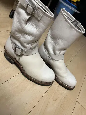 redwing 엔지니어 부츠 빔즈 화이트 새상품급