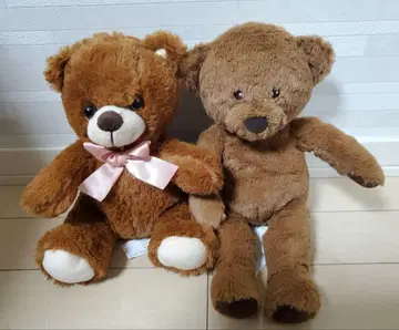 곰 봉제 인형 2개 세트