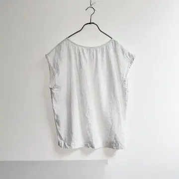 fog linen work 화이트 린넨 풀오버