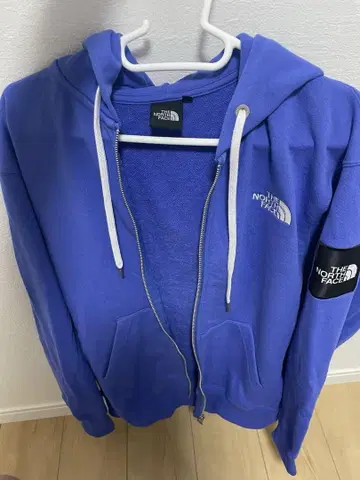 THE NORTH FACE 스퀘어 로고 풀 집업 후드티