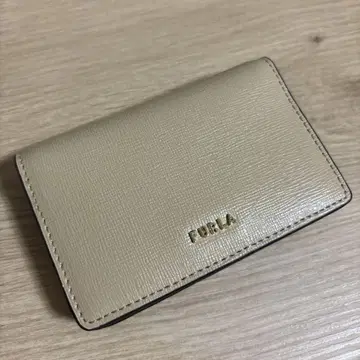 훌라 명함지갑 베이지