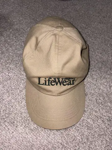LifeWear 매거진 베이지 캡
