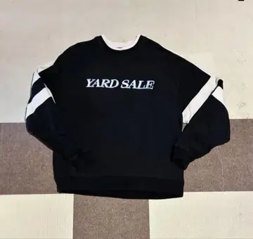 YARD SALE 로고 맨투맨