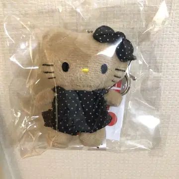 로리즈팜 Me% 토이 키링 산리오 도트 블랙