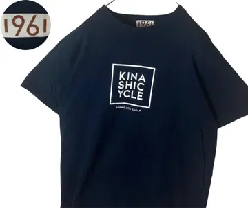 레어 구제 의류 KINASHI CYCLE 키나시 사이클의 큰 로고 티셔츠
