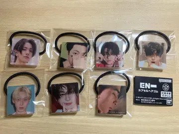 ENHYPEN 가챠가챠 머리끈 컴프