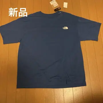 노스페이스 파랑 티셔츠 FLASHDRY