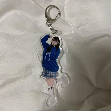 Pixel Ribbon 하야마 물방울 아크릴 키링