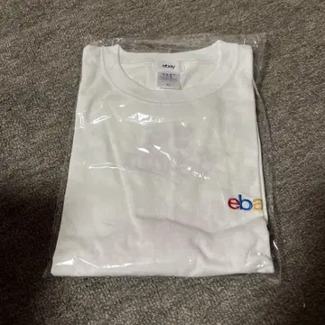 레어 eBay 화이트 티셔츠 XL