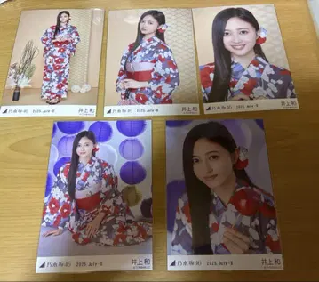 노기자카46 이노우에 카즈 2025 유카타 5종 컴프