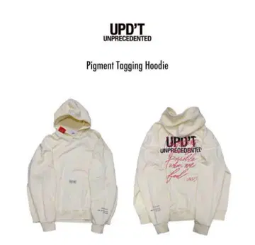 타케타케 후드티 UPD'T Pigment Tagging Hoodie