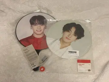 bts jungkook 부채 프리미엄 사진