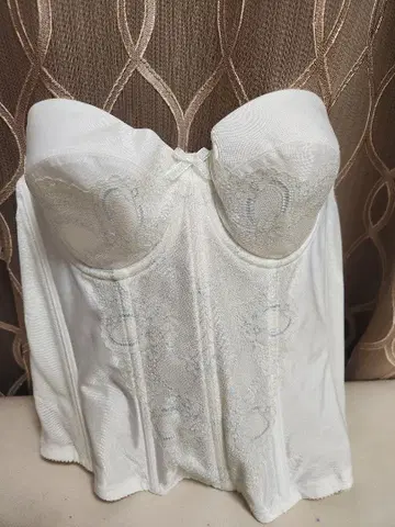 화이트 코르셋 스타일 브라이덜 이너 E65